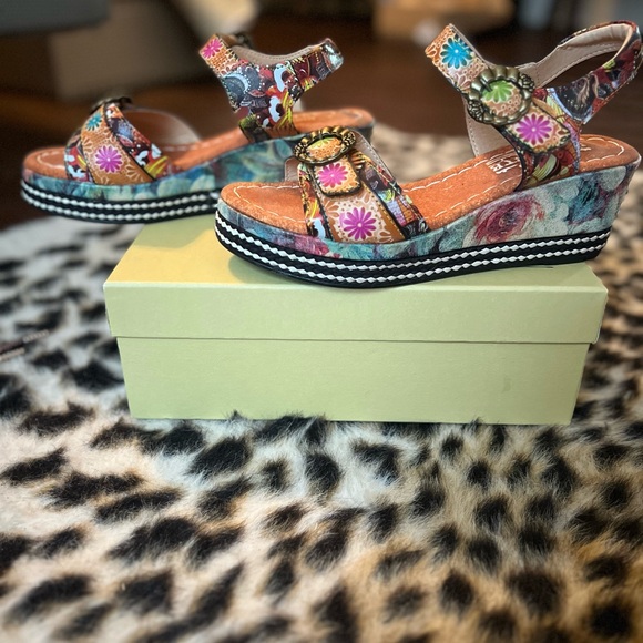 Spring Step L’artiste Flavour Camel Multi-Color - Picture 6 of 8